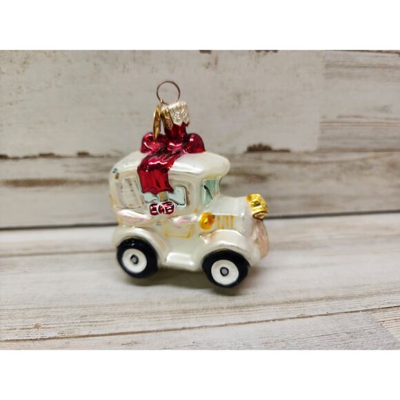 RADKO LITTLE GEMS BRIDAL JUST MARRIED Ornament 2" - Picture 1 of 6